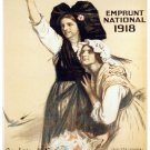 5796.Comptoir national descompte de paris.French woman.POSTER.art wall decor