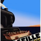 6945.Marseile point de depart de la cote d'azur.railroad.POSTER.art wall decor