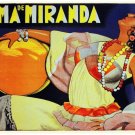 6973.Emma de miranda.woman with tambourine dancing.POSTER.art wall decor