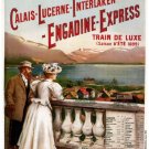 5041.Compagnie Internationale.Wagons.Train de luxe.POSTER.decor Home Office art