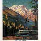 4660.Northern Pacific.Rainier National Park.train.POSTER.decor Home Office art