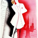 7555.Theatre des follies.wagram.couple dance against city.POSTER.art wall decor