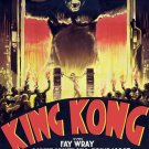 4000.King Kong original French movie POSTER.Home School art decor