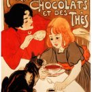 7401.Le journal.wealthy man listening to women complain.POSTER.art wall decor