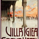 6859.Palermo.villa igiea grand hontel.elegant court.POSTER.art wall decor