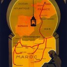 2998.Le Maroc African France Paris Travel POSTER.French Art Home  Office decor