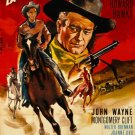 3488.John Wayne Riviere Rouge French movie POSTER.Home Cowboy Western art decor