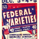 7444.Civic university.federal varieties.theatre project.POSTER.art wall decor
