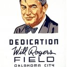 7446.Dedicatioin.Will Rogers field.oklahoma city.OK.POSTER.art wall decor 7446.Dedicatioin.Will Rogers field.oklahoma city.OK.POSTER.art wall decor