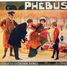 7429.Phébus.woman getting out from car.man kisses her hand.POSTER.art wall decor