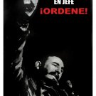7288.OCLAE.Comandante en jefe.fidel castro giving speech.POSTER.art wall decor
