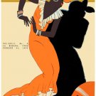 7789.Carteles.Black woman shadow dancing by herself.POSTER.art wall decor