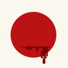 8610.Kansuke samurai.japanese film.red dot.POSTER.movie decor graphic art