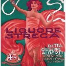 6022.Liquore strega.ditta giuseppe alberti.milano.POSTER.Home Office art