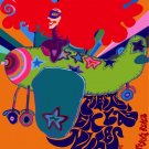8553.Fiesta en las nubes.woman flying airplane.POSTER.movie decor graphic art