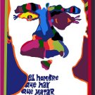 8450.EL hombre que hay que matar.french spanish.POSTER.movie decor graphic art
