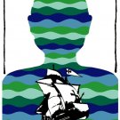 8593.Huraca.cuban documentary.ship in ocean.POSTER.movie decor graphic art