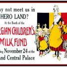 9062.Belgian Children's milk fund.mother and child.POSTER.decor Home Office art