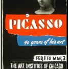 6410.Picasso.forty years of art.art institute of chicago.POSTER.art wall decor