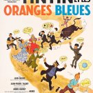 6628.Tin Tin.et les oranges bleues.people racing after dog.POSTER.art wall decor