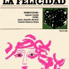 8644.la felicidad.french film.woman's pink image.POSTER.movie decor graphic art