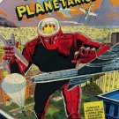 6989.Titanes planetarios.Giant robot in city fights plane.POSTER.art wall decor