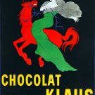 2976.Chocolat Klaus Chocolate French POSTER. Room Home Wall art Nouveau decor
