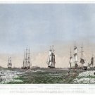 8948.Right whaling in behering straits.arctic ocean.POSTER.decor Home Office art 8948.Right whaling in behering straits.arctic ocean.POSTER.decor Home Office art