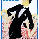 7427.Leslie.Casino de paris.Two women holding on to man.POSTER.art wall decor 7427.Leslie.Casino de paris.Two women holding on to man.POSTER.art wall decor