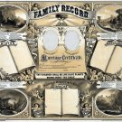 3258.Victorian Marriage Certificate Record album POSTER.Home Room art decoration