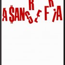 8245.A sangre fria.northamerican film.red letters.POSTER.movie decor.graphic art