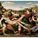 9127.People carry christ away after lowering him.POSTER.decor Home Office art
