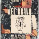 9742.EL bravo.en el marti.man with cigar pointing.POSTER.decor Home Office art