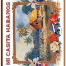 5001.Mi casita cabanas.people in hut by the beach.POSTER.decor Home Office art