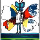 8786.Mariposas.polish film.woman.butterfly  head.POSTER.movie decor graphic art
