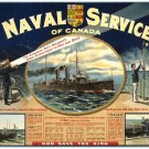 9077.Naval service of canada.naval ships..POSTER.decor Home Office art
