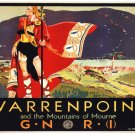 6963.Warren point.and the mountains of mourne.viking.POSTER.art wall decor