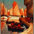 2949.Concarneau Finistere.French Travel POSTER.Home Room Office Wall art decor