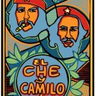 9688.El che y camilo.images of revolutionaries.POSTER.decor Home Office art
