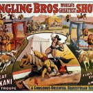 9133.Ringling brothers.The great balkani troupe.POSTER.decor Home Office art