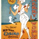 9876.The merry world.the great new york casino.POSTER.home decor graphic art