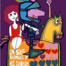 8711.La sea venus y el diablo.dominican film.POSTER.movie decor graphic art