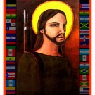 5231.El cristo de america.jesus christ.machine gun.POSTER.decor Home Office art