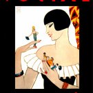 7836.social.woman dressed in black holding small dolls.POSTER.art wall decor 7836.social.woman dressed in black holding small dolls.POSTER.art wall decor