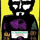 9275.S Bernardo.brazilian film.man in old building.POSTER.decor Home Office art