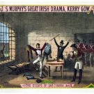 9082.JS Murphy's great irish drama.kerry gow.POSTER.decor Home Office art