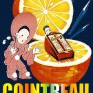 9647.Cointreau.la liqueur crystalline.citrus drink.POSTER.decor Home Office art