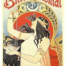 9461.BItter oriental.woman squeezing orange.POSTER.decor Home Office art