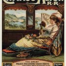 4186.Chicago and Alton Railroad.Palace dining cars.POSTER.Home Office art decor