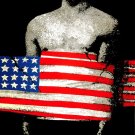 9235.Puerto Rico.cuban film.man with flag on chest.POSTER.decor Home Office art